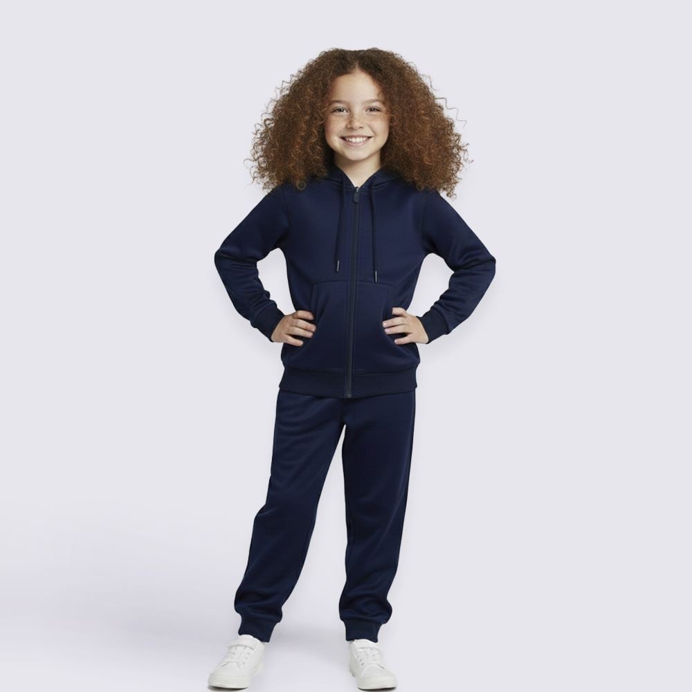 Calça Jogger Infantil Menina 4 a 10 Anos Marmelada Marinho