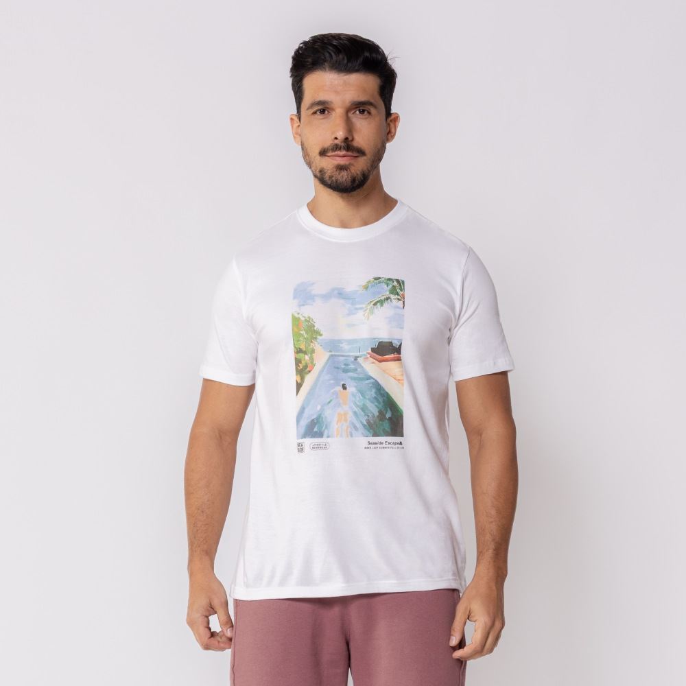 Camiseta Estampada Masculina Thing Estampa 3