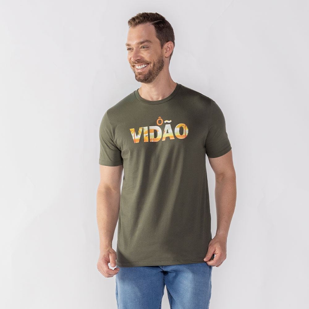Camiseta Masculina Ô Vidão Marc Alain Arvoredo