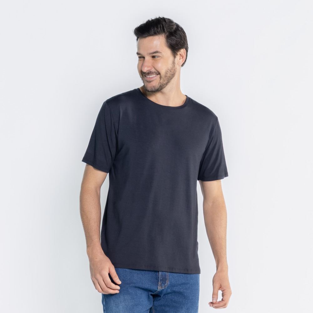 Camiseta Tech Modal Masculina Thing Preto