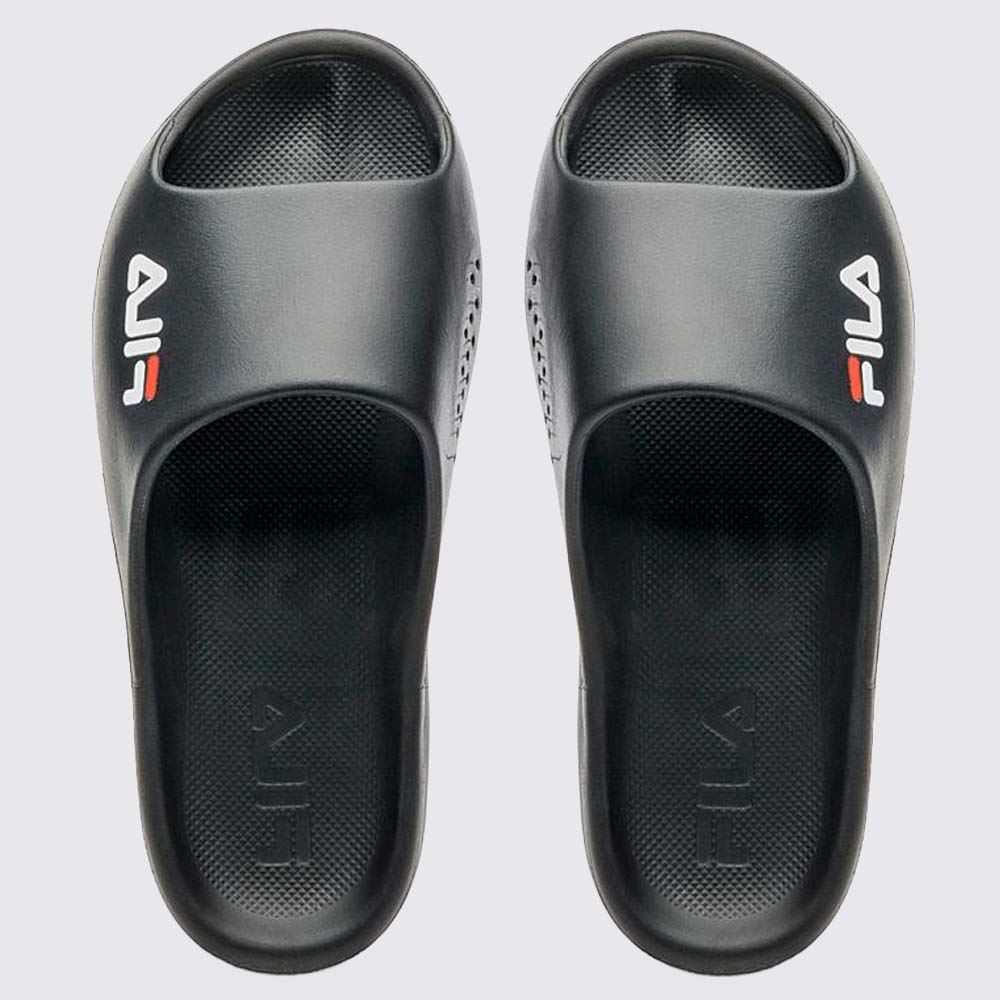 Chinelo Fila Masculino Drifter Foam Preto/Vermelho/Branco