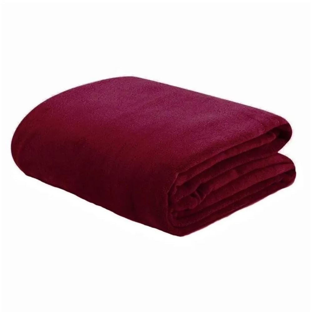 Cobertor Casal Microfibra Paris Havan Casa 1 Pç - Ameixa