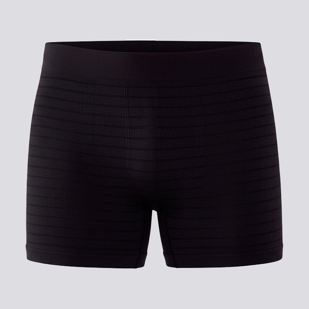 Cueca Boxer Masculina Sem Costura Marc Alain Preto