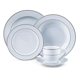 Aparelho De Jantar Charlotte Schmidt 30 Pe&ccedil;as - Porcelana