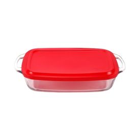 Assadeira Retangular com Tampa Seletta Marinex - 3,5 Litros