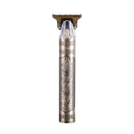 Barbeador Elétrico Klicke Com Capa De Proteção - Dourado