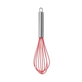 Batedor de Claras com Cabo Inox Havan Casa 25Cm - Vermelho