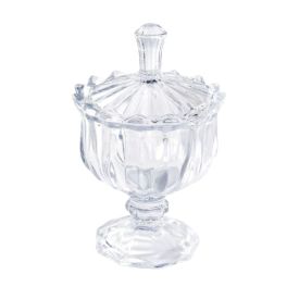 Bomboniere Com Pé Sheila Hauskraft 9,5Cm - Vidro