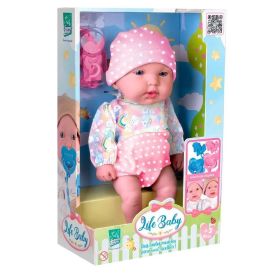 Boneca Life Bebê Menina Super Toys - 618