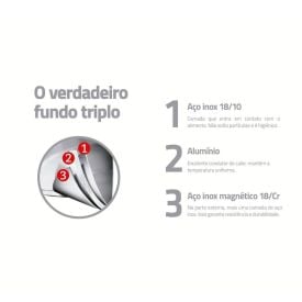 Caçarola Rasa Astro Tramontina - 1,4 Litros