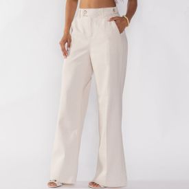 Cal&ccedil;a Wide Leg Feminina Patricia Foster