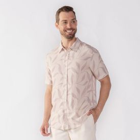 Camisa Masculina De Bot&atilde;o Viscose Thing