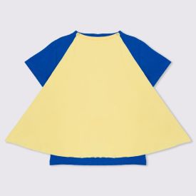 Camiseta 1 a 3 anos Her&oacute;i com Capa Yoyo Kids