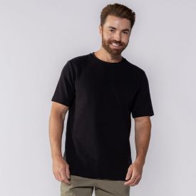 Camiseta Masculina Malha Fusion Marc Alain Preto