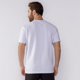 Camiseta Masculina Malha Fusion Marc Alain Branco