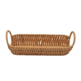 Cesta De Pão Com Alça Havan Casa 31Cm - Oval