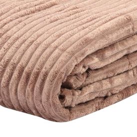 Cobertor Casal Montreal Havan Casa 100% Poli&eacute;ster - Taupe