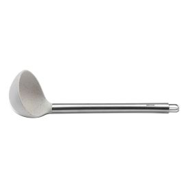 Concha Silicone E Cabo Em Aço Inox Brinox 30,5 Cm - Vanilla
