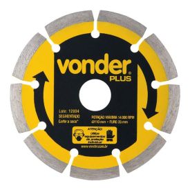 Disco Diamantado Plus 110Mm Vonder - 1268600000