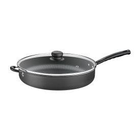 Frigideira com Tampa Jumbo Tramontina Cinza Escuro - 30cm