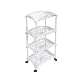 Fruteira Vertical 4 Andares Arqplast - Branco