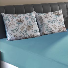 Jogo de Cama Casal Malha 100% Algod&atilde;o Solecasa 3 p&ccedil;s - Lorraine Retr&ocirc;