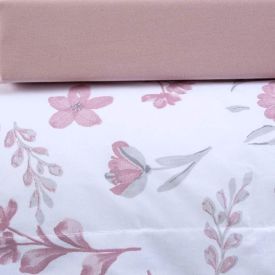 Jogo de Cama King Percal Buona Fortuna 3 p&ccedil;s - Nina Rosa