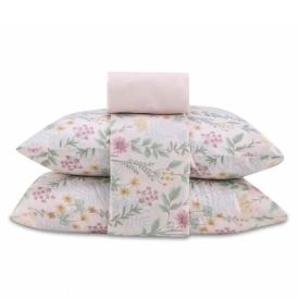 Jogo de Cama Queen Napoli Havan Casa 4 p&ccedil;s  - Iris Flowers