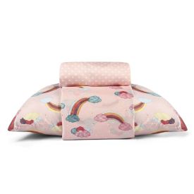  Jogo de Cama Solteiro 150 Fios Havan Kids 3 p&ccedil;s - Unic&oacute;rnio