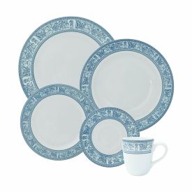 Jogo De Jantar Bothanica Schimdt 30 Pe&ccedil;as - Porcelana