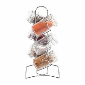 Jogo De Porta Condimentos Com Suporte Havan Casa - 6 Peças