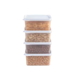 Jogo De Pote Herméticos Essencial Dup 500 Ml - 4 Peças