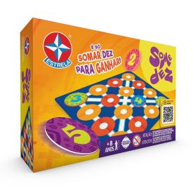 Jogo De Tabuleiro Some Dez Estrela - Diversos