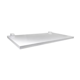 Kit 3 Prateleiras Brancas Versáteis 20X40cm Prat-K - Branco
