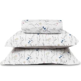 Kit Colcha Casal Versalhes Estampada Havan Casa 3 Pe&ccedil;as - Floral Off