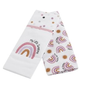 Kit Cueiro Com 2 Peças 80X80 Cm Havan Baby - Arco-Íris