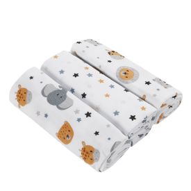 Kit Cueiro Com 3 Peças 80X80 Cm Havan Baby - Safari