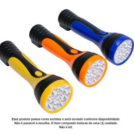 Lanterna Recarregável Meghazine 12 Leds - Sortido