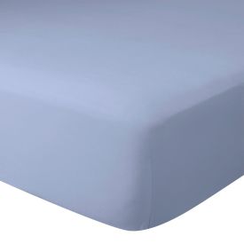 Len&ccedil;ol Avulso Casal Percal 100% Algod&atilde;o Buona Fortuna - Azul Liso Novo
