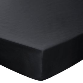 Len&ccedil;ol Casal Microfibra Liso Havan Casa - Preto