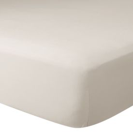 Len&ccedil;ol de Casal Percal Liso 100% Algod&atilde;o Buona Fortuna - Cru Liso