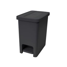 Lixeira Com Pedal Texas Dup 10,5 Litros - Preto 