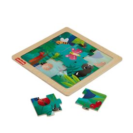 Meu Primeiro Quebra-Cabeça De Madeira Fisher-Price - Sortido