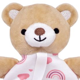 Naninha Animais Na Caixinha Buba - Urso Rosa