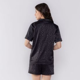 Pijama Feminino Americano Animal Print Camila Moretti