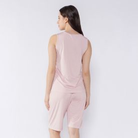 Pijama Feminino Regata Poá Holla Estampado