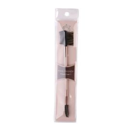 Pincel Para Sobrancelha 2 Em 1 Miss Frandy - Champagne