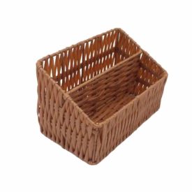 Porta-Guardanapos com Divisória Bambu Havan Casa - 19cm