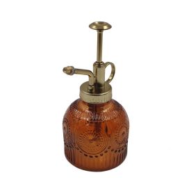 Porta Sabonete Líquido Redondo de Vidro Havan Casa 220Ml - Marrom