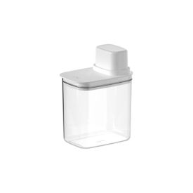 Pote Hermético com Medidor 1,5 Litro Drop Ou - Branco